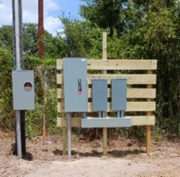 Residential meter loop and electrical panels — where whole-home surge protection is installed